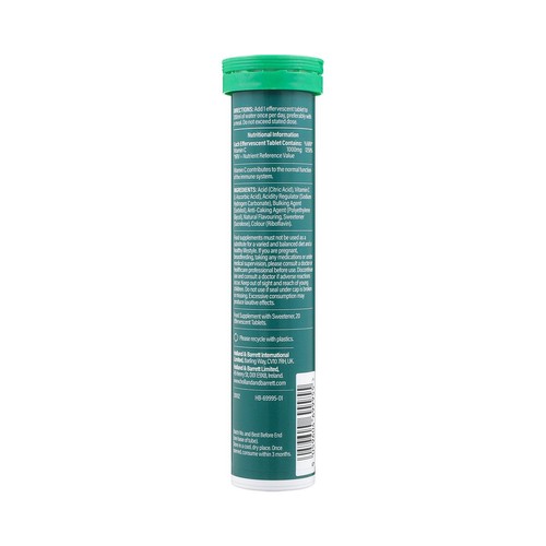 Holland & Barrett High Strength Effervescent Vitamin C 1000mg 