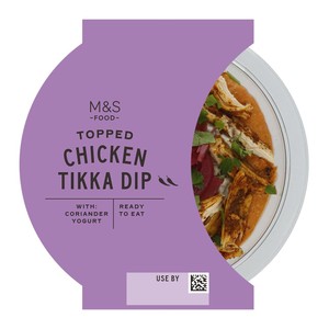 Topped Chicken Tikka Dip