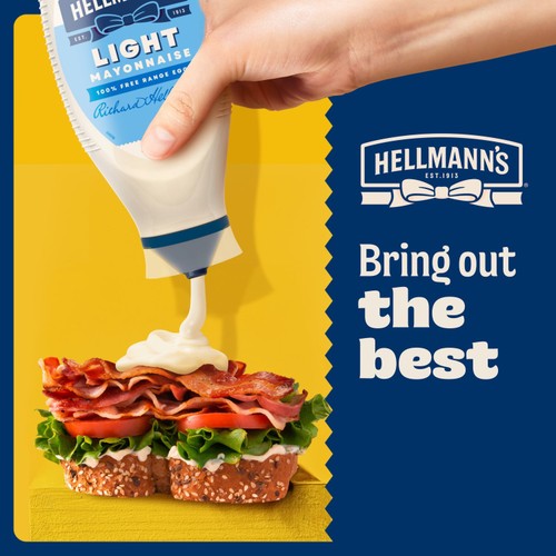 Hellmann's Light Squeezy Mayonnaise 