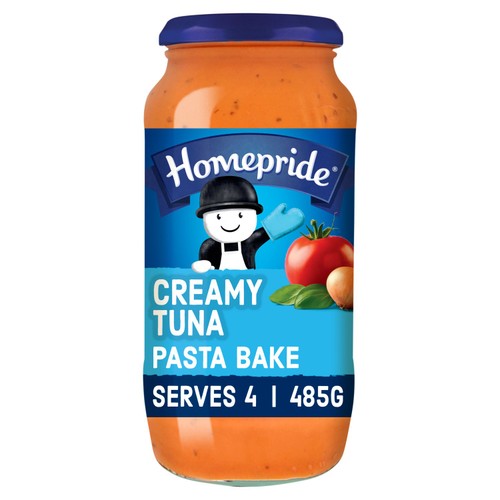 Homepride Creamy Tomato Tuna Pasta Bake Sauce