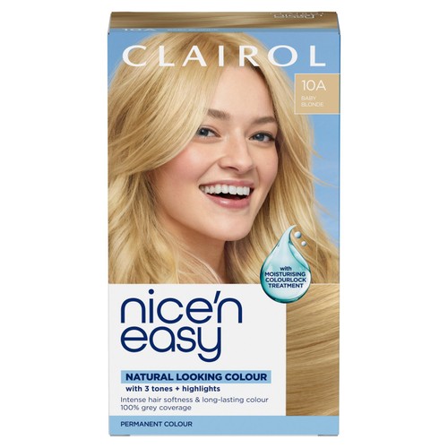 Clairol Nice'n Easy Hair Dye, 10A Baby Blonde