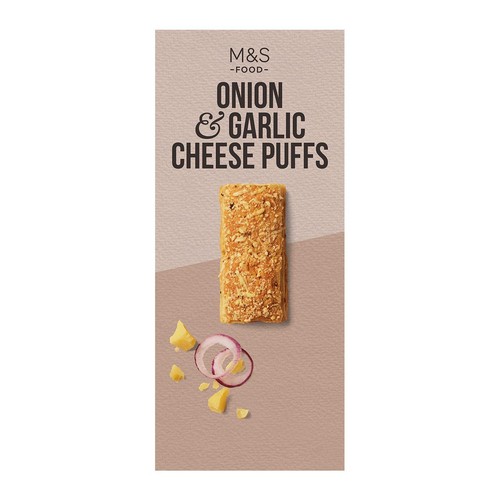 M&S Onion & Garlic Cheese Puffs