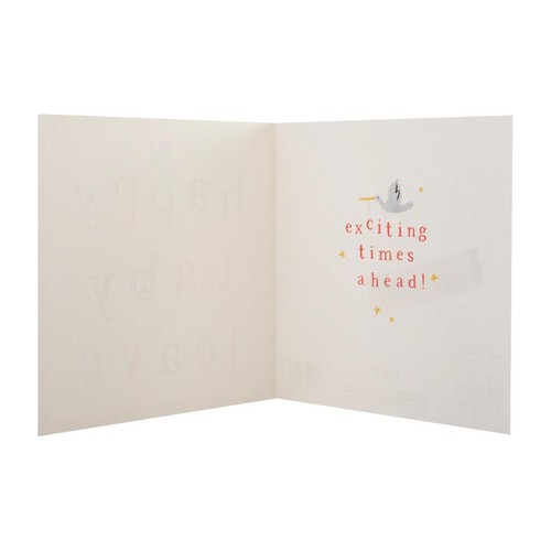 M&S Maternity & Paternity Happy Baby Leave Card