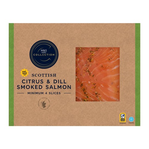 M&S Scottish Citrus & Dill Smoked Salmon