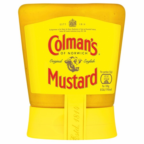 Colman's Original English Squeezy Mustard 
