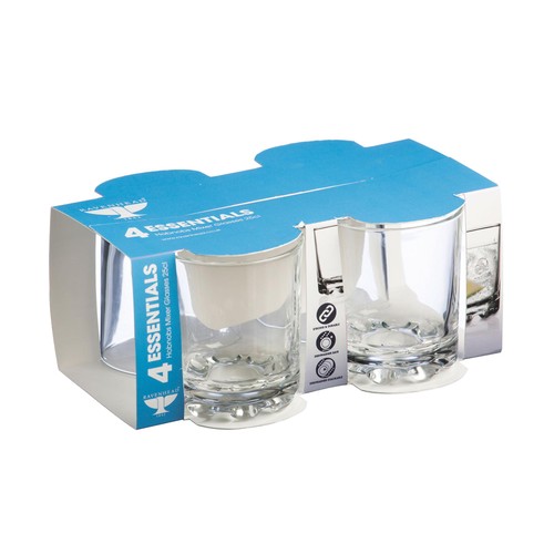 Ravenhead Essentials Hobnobs Set of 4 Mixers 25cl