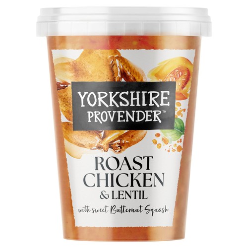 Yorkshire Provender Roast Chicken & Lentil with Butternut Squash Soup
