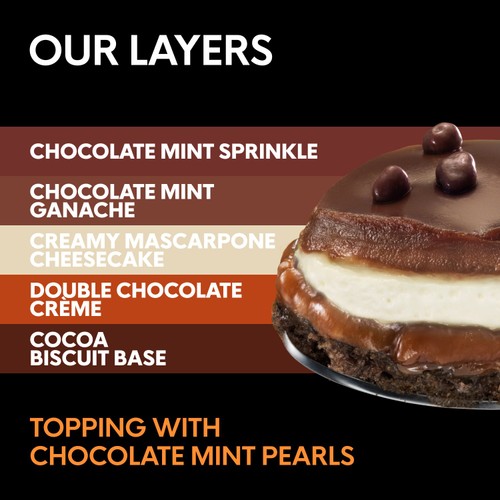 Gu Mint Chocolate Cheesecake Dessert