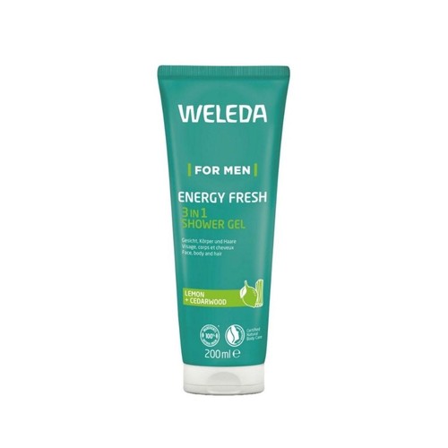 Weleda Men's Energy Fresh 3 in 1 Shower Gel
