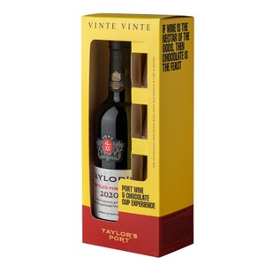 Taylor's LBV & Vinte Vinte Chocolate Cup Gift
