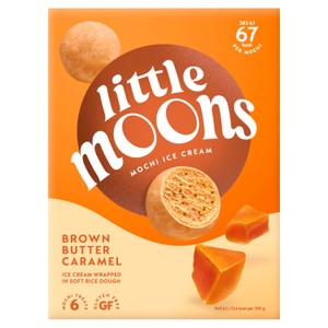 Little Moons Brown Butter Caramel Mochi Ice Cream Snack