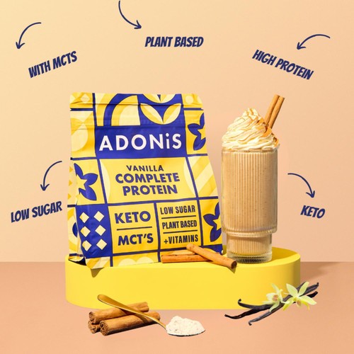 ADONiS Keto Protein Shake Vanilla