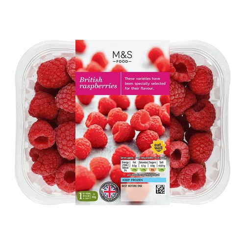 M&S British Raspberries Frozen