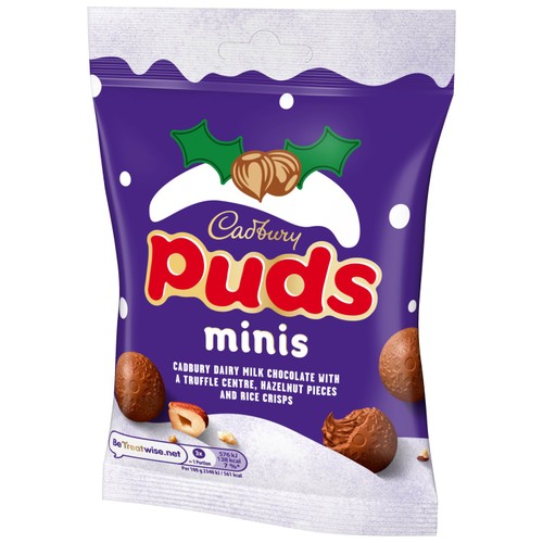 Cadbury Puds Minis Milk Chocolate