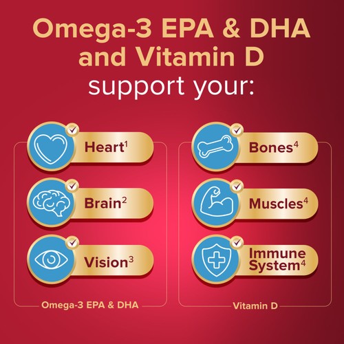 Seven Seas Omega-3 Fish Oil & Magnesium with Vitamin D 30 Day Duo Pack