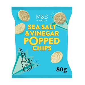Sea Salt & Vinegar Popped Potato Chips