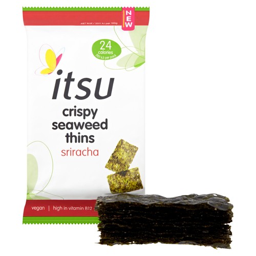 itsu Sriracha Crispy Seaweed Thins