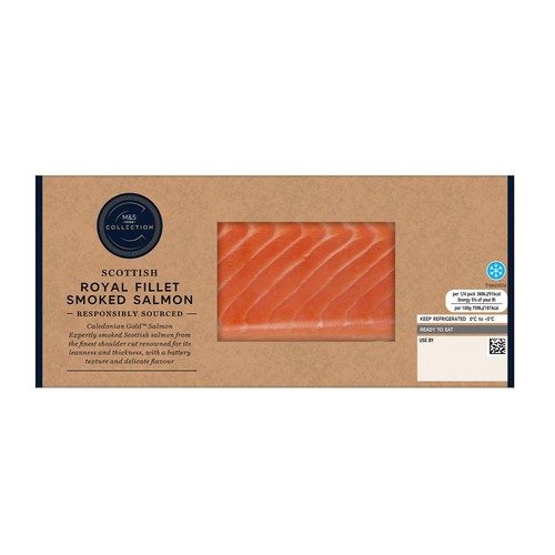 M&S Collection Scottish Smoked Royal Fillet Salmon