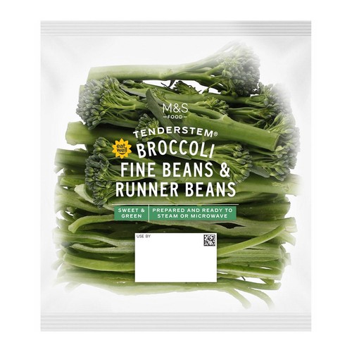 M&S Tenderstem Broccoli, Fine Beans & Runners Beans