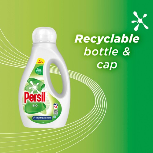 Persil Laundry Washing Liquid Detergent Bio 53 Washes