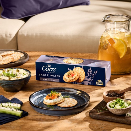 Carr's Table Water Cracked Black Pepper Crackers
