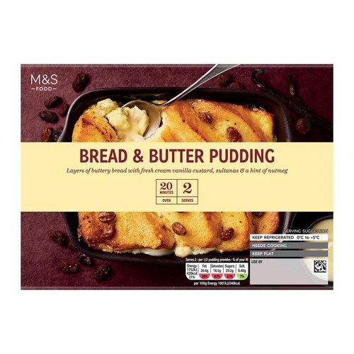 M&S Bread & Butter Pudding