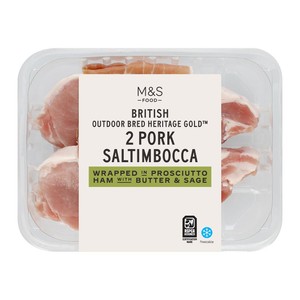 M&S Heritage Gold British Outdoor Bred 6 Pork Medallions