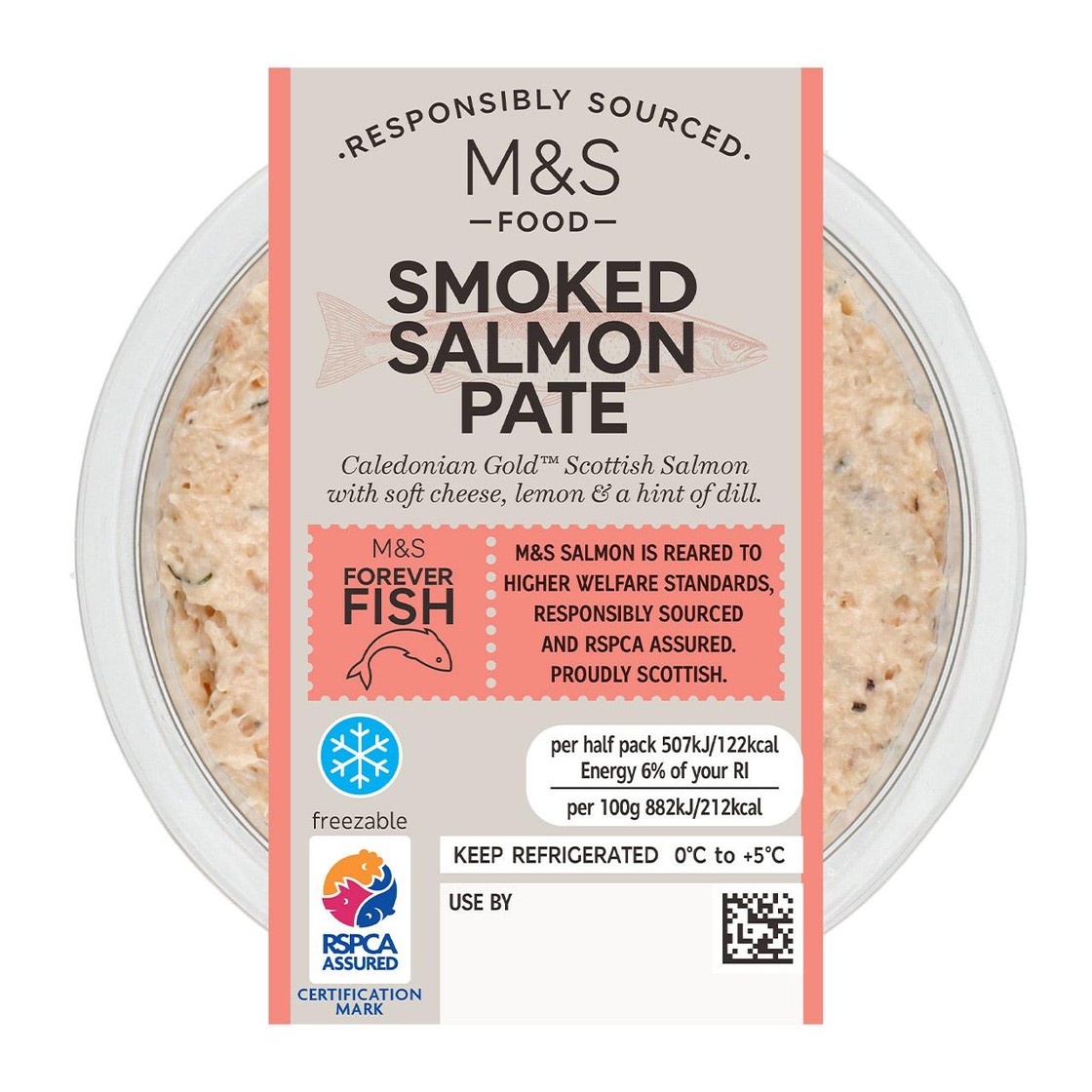 Smoked Salmon Pâté - 12 x 6 oz