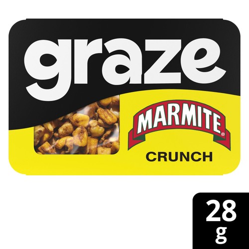 Graze Marmite Crunch Snack, 28g Graze Marmite Crunch Snack, 28g