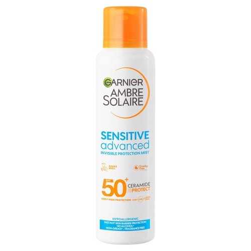 Ambre Solaire SPF 50+ Sensitive Dry Mist Sun Cream Spray