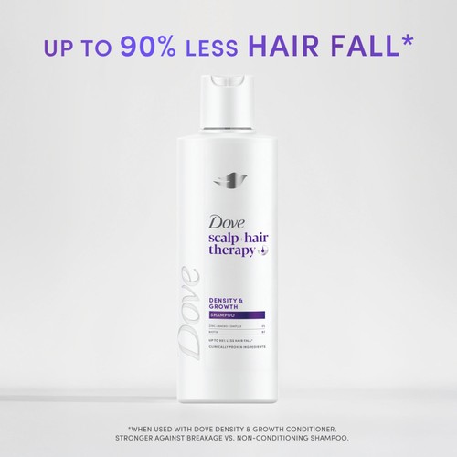 Dove Density + Hair Growth Shampoo for Thicker, Fuller Hair