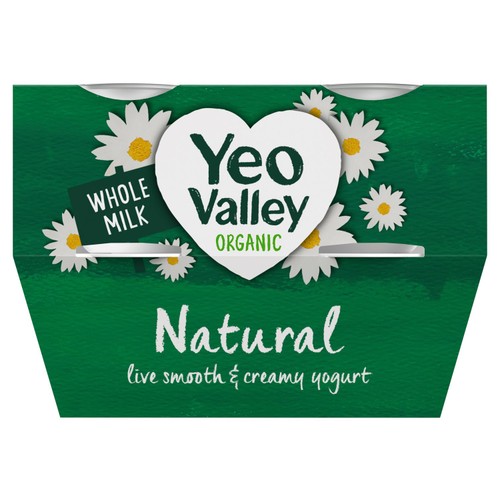 Yeo Valley Organic Natural Yoghurt 