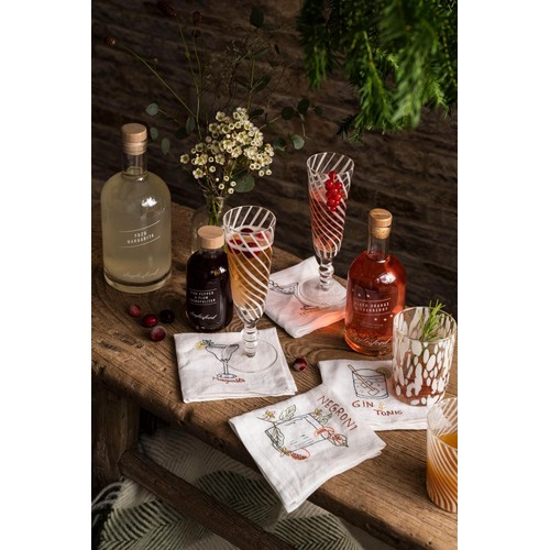 Daylesford Organic Negroni Cocktail Napkin