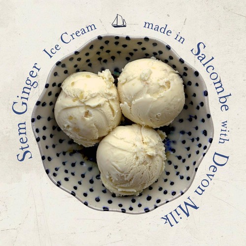 Salcombe Dairy Stem Ginger Ice Cream