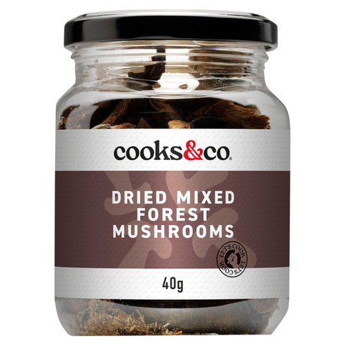 Cooks&Co Dried Mixed Forest Mushrooms