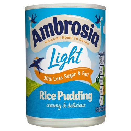 Ambrosia Low Fat Rice Pudding Tin