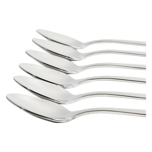 M&S Set of 6 Maxim Teaspoons, Silver