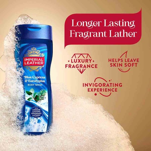 Imperial Leather Blue Cypress and Eucalyptus Shower Gel