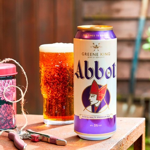 Greene King Abbot Rich & Malty Premium Ale Beer