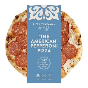 M&S The American Pepperoni Woodfired & Stonebaked Pizza