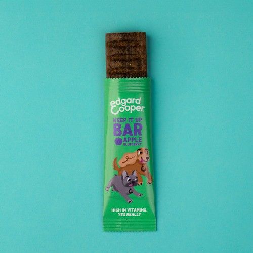 Edgard & Cooper Fresh Dog Treat Bar Grain Free Apple & Blueberry