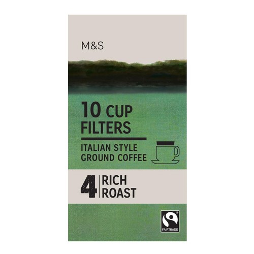 M&S Cup Filters Italian Style Coffee