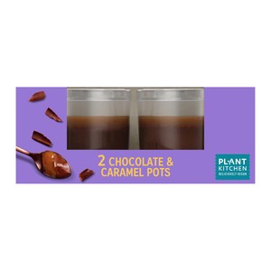 Vegan 2 Chocolate & Caramel Pots