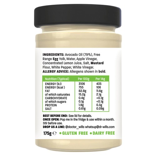 Dr. Will's All Natural Avocado Oil Mayo