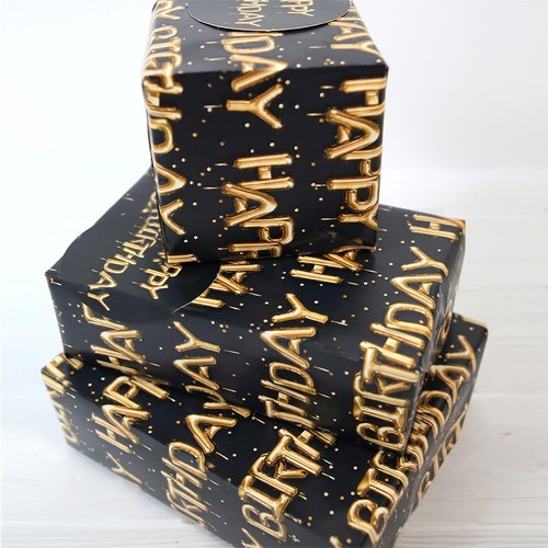 Birthday Balloons Gift Wrap Sheets & Tags