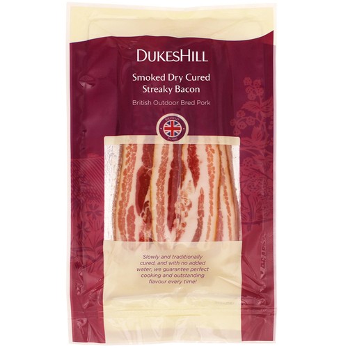 DukesHill British Smoked Dry Cured Streaky Bacon