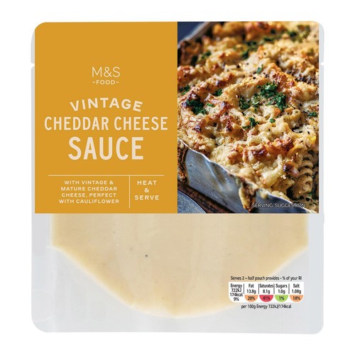 M&S Vintage Cheddar Cheese Sauce