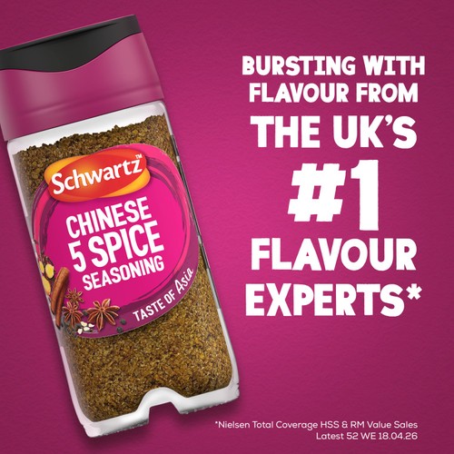 Schwartz Chinese 5 Spice Seasoning Jar