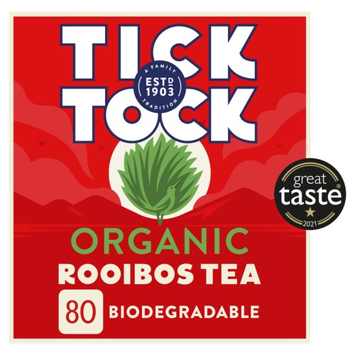 Tick Tock Organic Rooibos Tea Bags