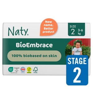 Naty BioEmbrace Nappies Size 1 (2-5kg)